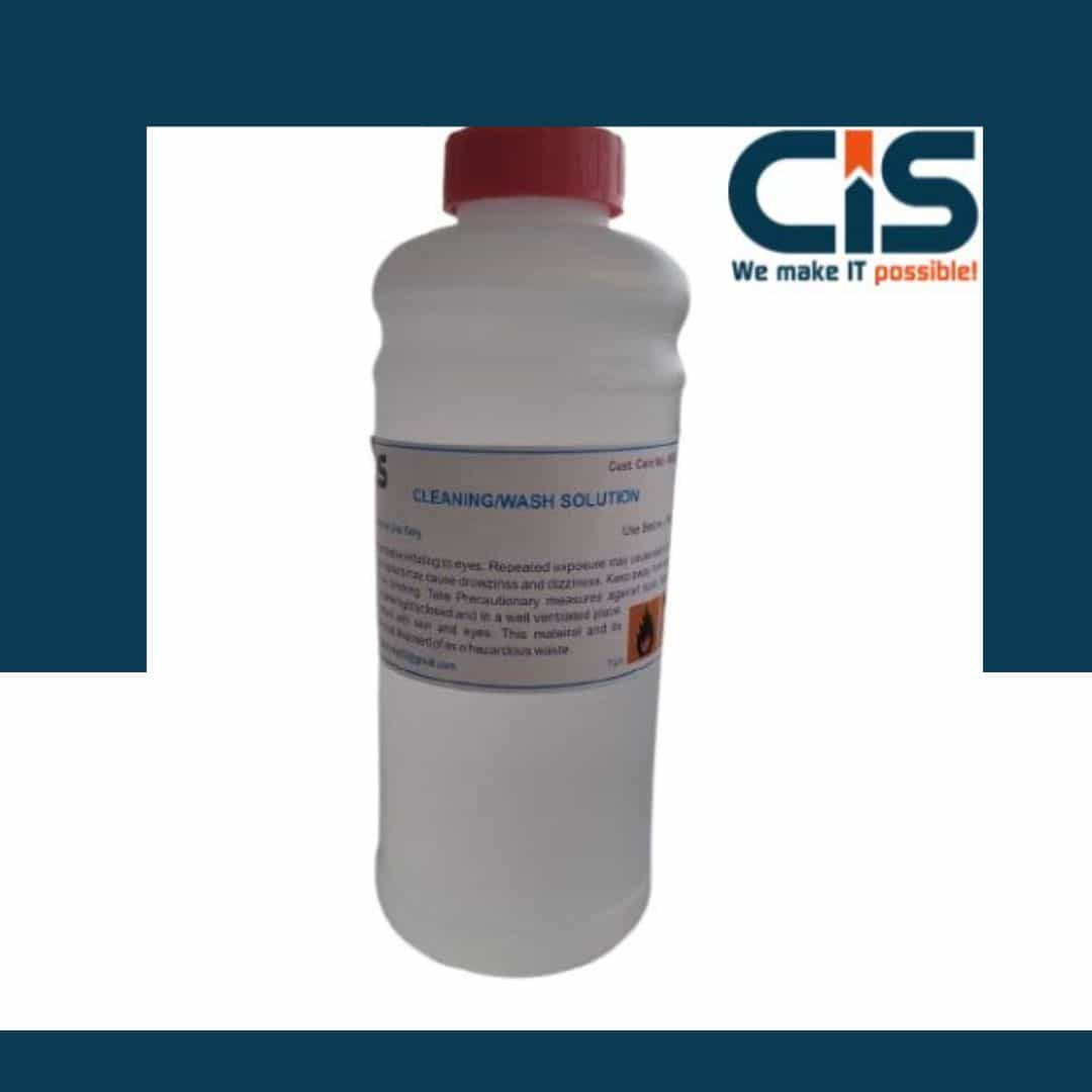 Transparent CIJ Printers Cleaner Wash Solution